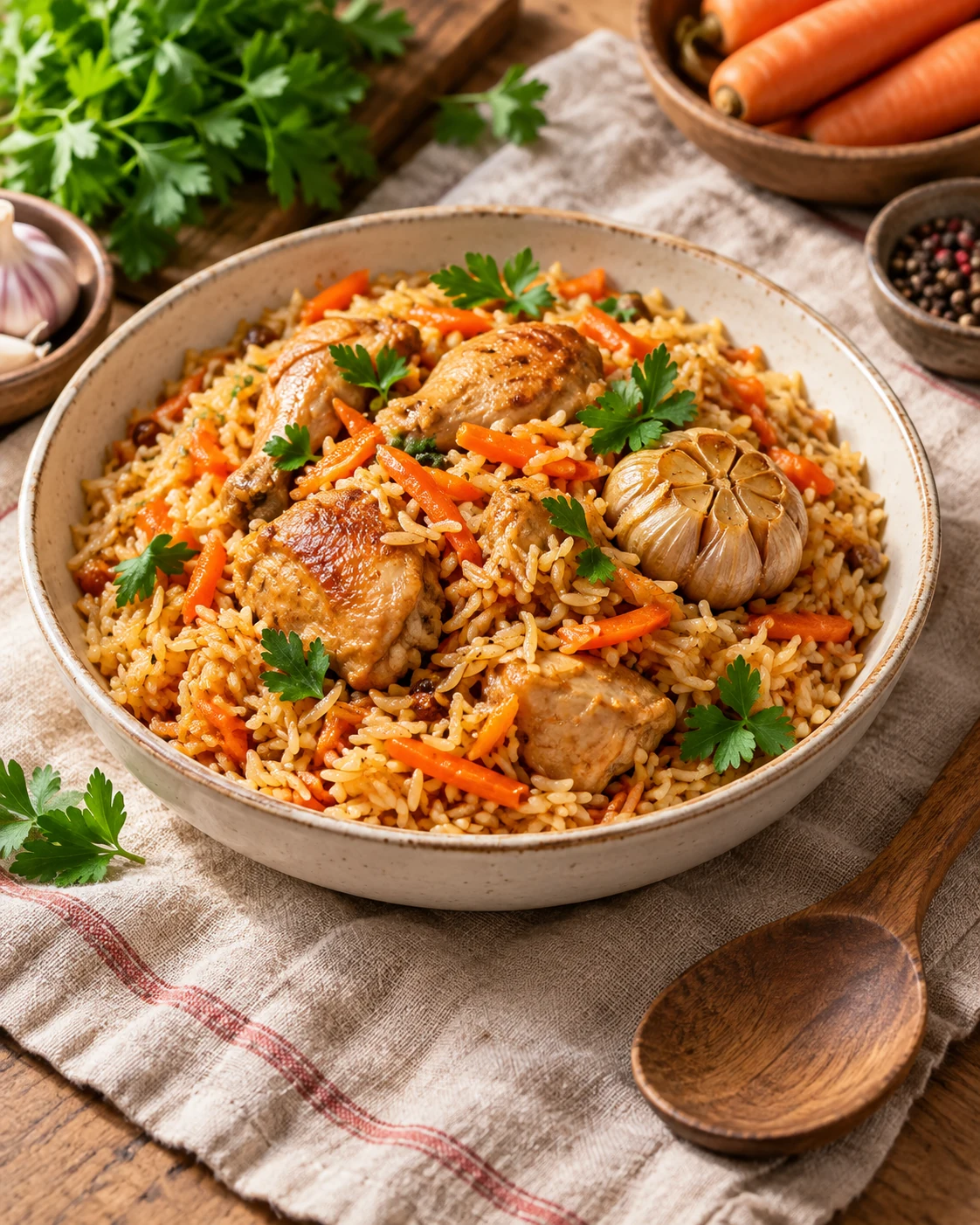 Плов с курицей: пошаговый рецепт приготовления